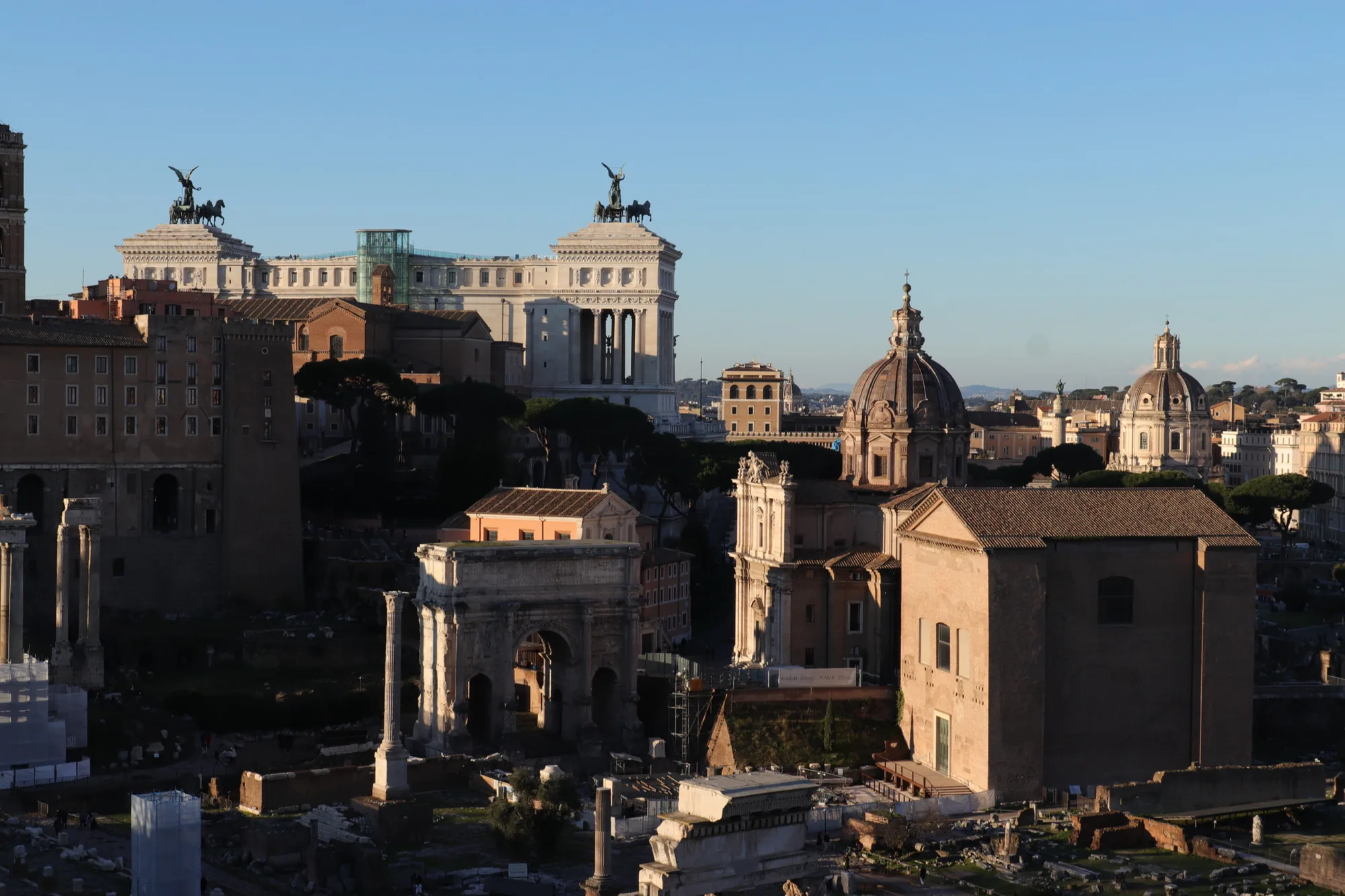 The city